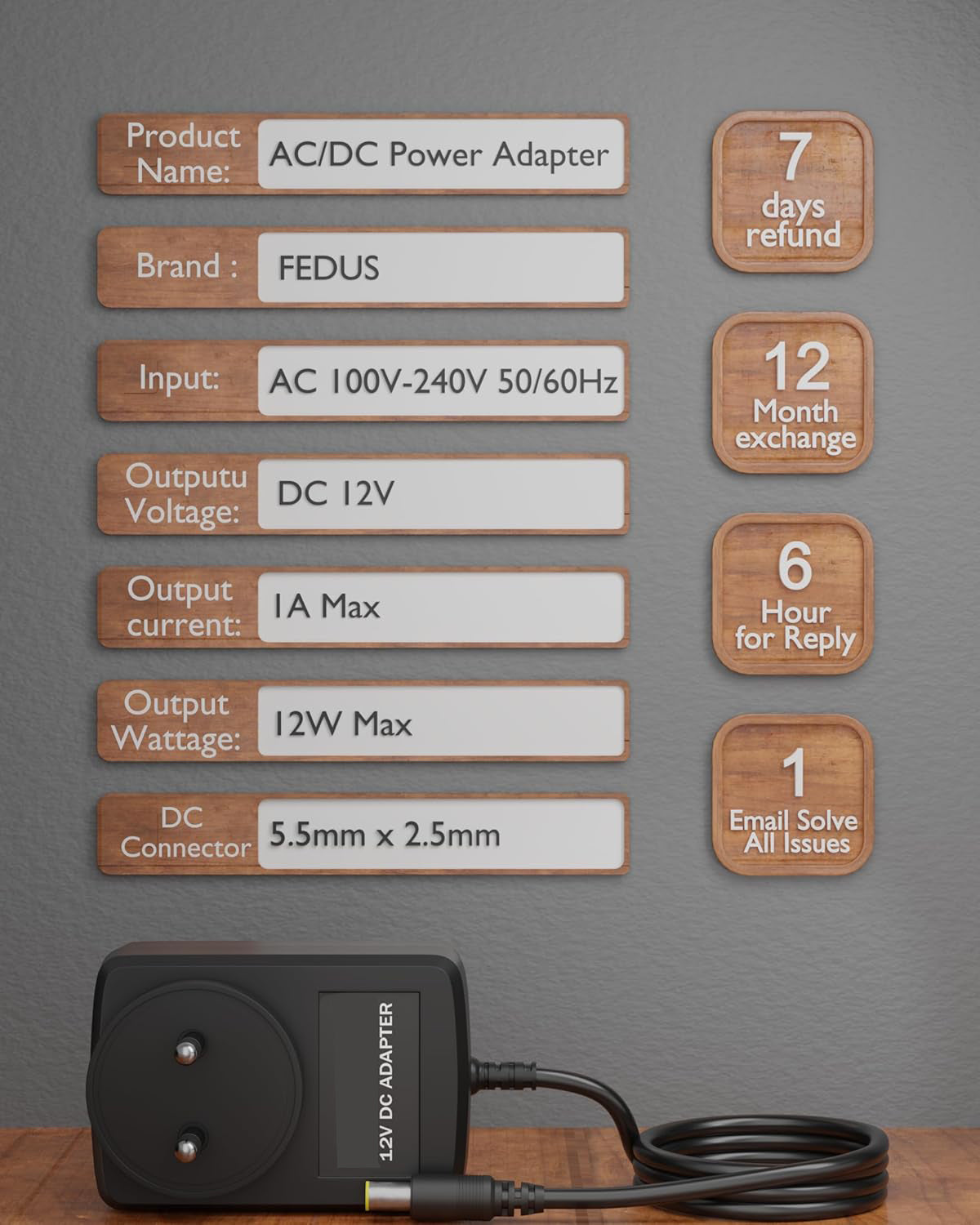12V/1A Auto-Cut Off Charger for Kids Ride On Car Battery Charger for SUV Car A Variety of Electric Baby Carriage Ride Toy Battery Power Adapter (Accessories & Parts, Charger) 12V/1A Auto-Cut Off Charger for Kids Ride On Car Battery Charger for SUV Car A Variety of Electric Baby Carriage Ride Toy Battery Power Adapter (Accessories & Parts, Charger)